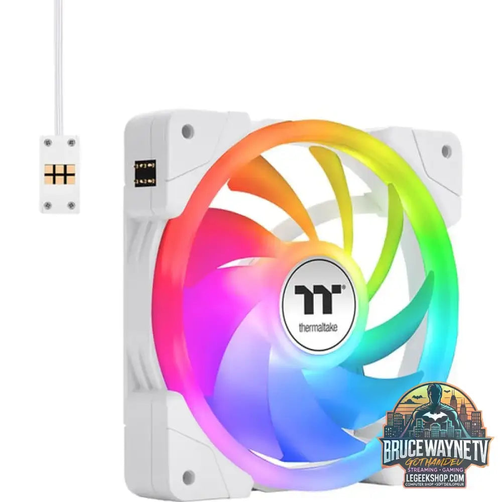 Thermaltake MAGFloe 360 Ultra ARGB Sync AIO Liquid Cooler, Wasserkühlung weiß, Snow Edition - Thermaltake - vue 6