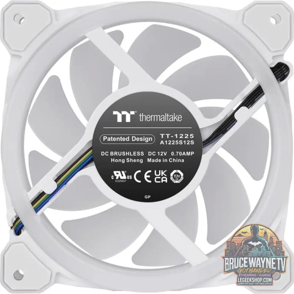 Thermaltake SWAFAN 14 RGB Radiator Fan TT Premium Edition White (3-Fan Pack), Gehäuselüfter - Thermaltake - vue 7