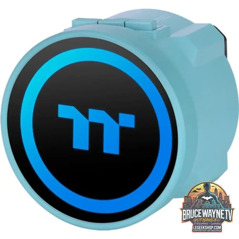Thermaltake TOUGHLIQUID 240 ARGB Sync AIO Liquid Cooler Turquoise 240mm, Wasserkühlung türkis - Thermaltake - vue 5