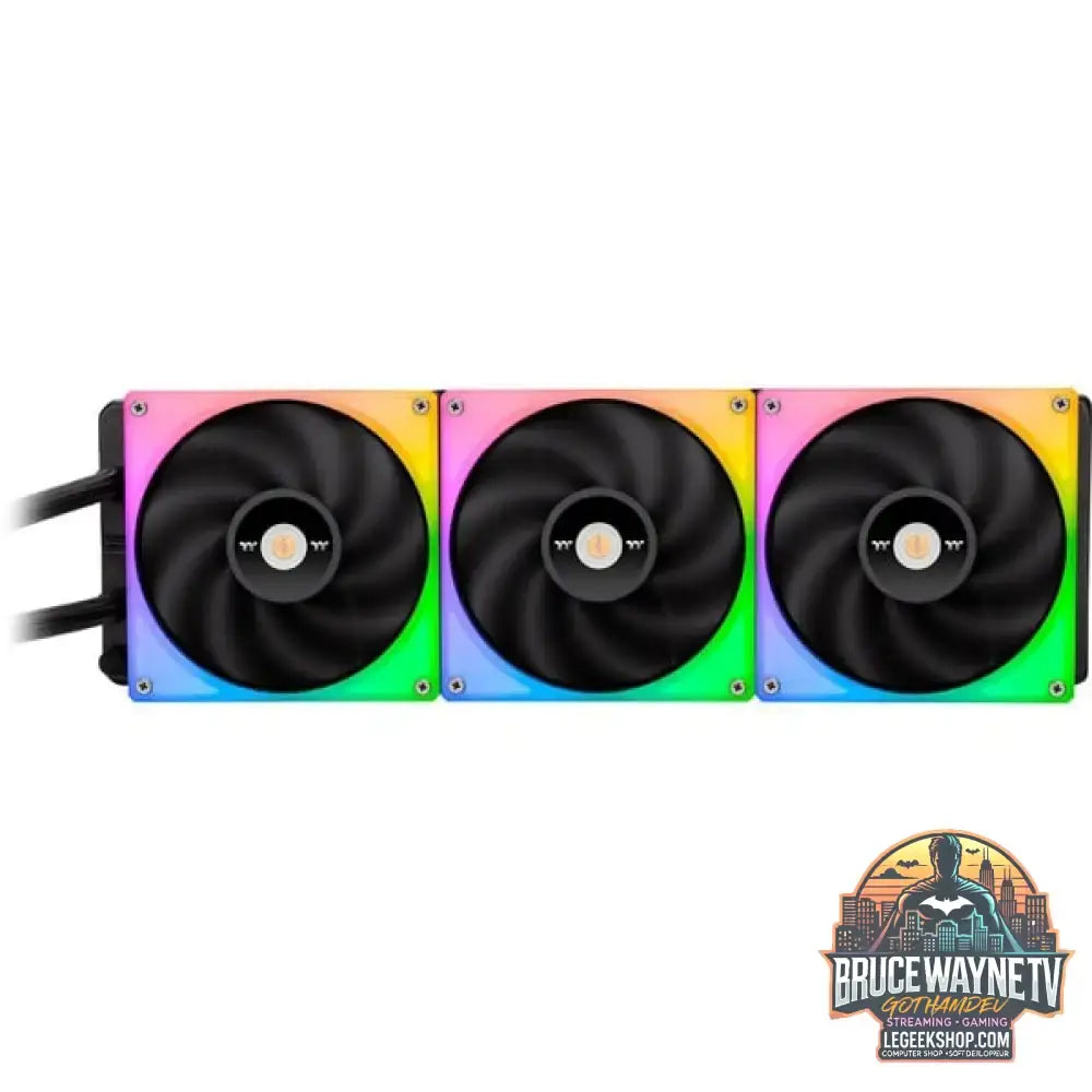 Thermaltake TOUGHLIQUID Ultra 420 RGB AIO Liquid Cooler 420mm, Wasserkühlung schwarz - Thermaltake - vue 3