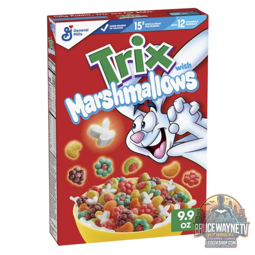 Trix With Marshmallows cereali con marshmallows da 280g (Confezione da 12) - Snacks & boissons importés