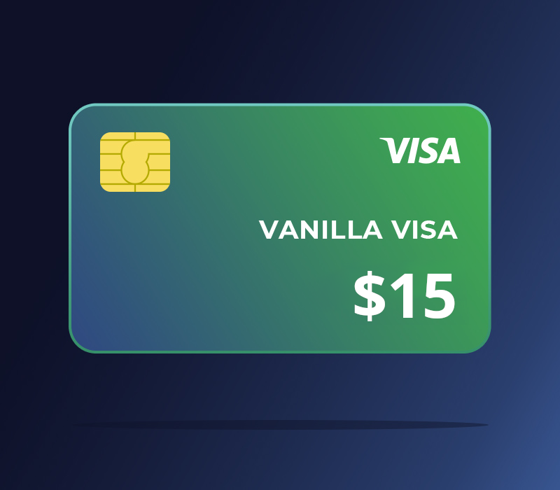 Vanilla VISA $15
