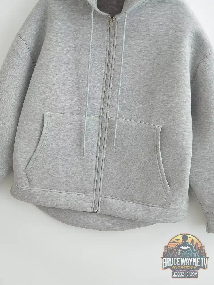 Veste Capuche Femme Bureau Automne Hiver Grandes Poches - Veste Femme