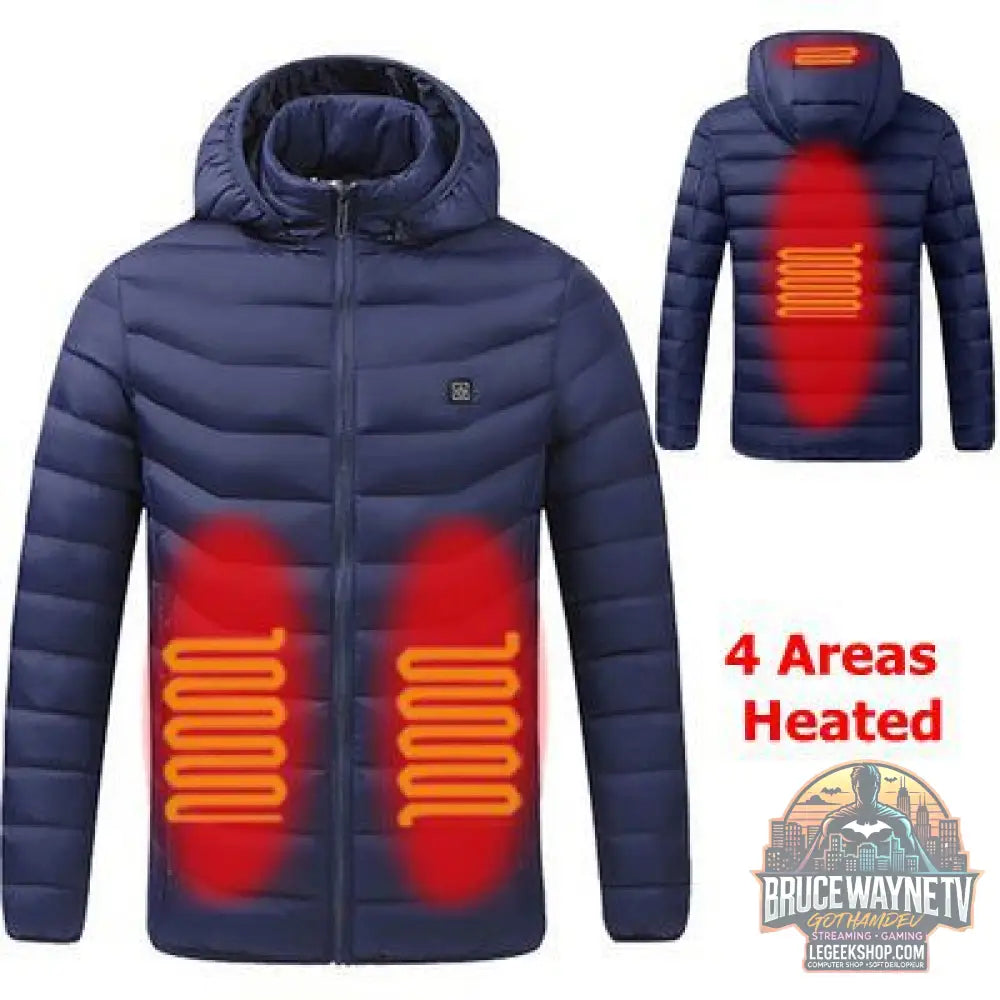 Veste Chauffante Homme USB Rechargeable Hiver - Veste Chauffante Homme