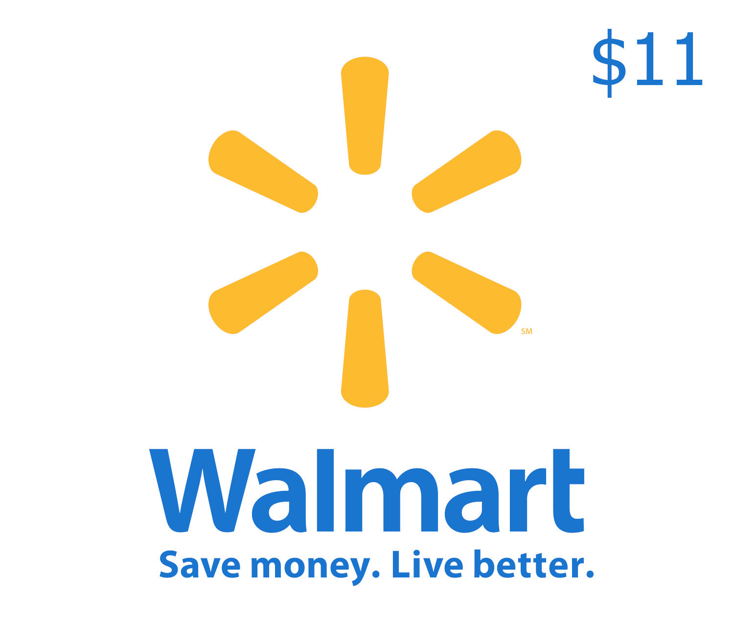 Walmart $11 Gift Card