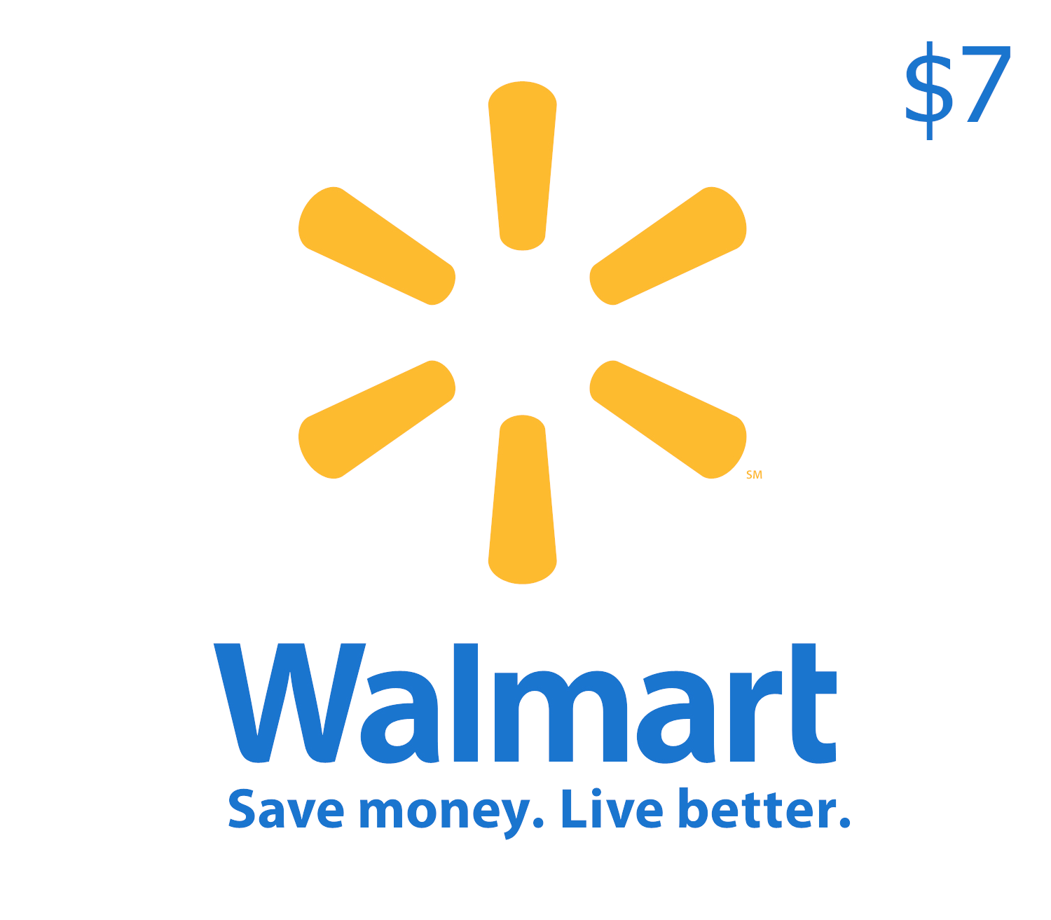 Walmart $7 Gift Card