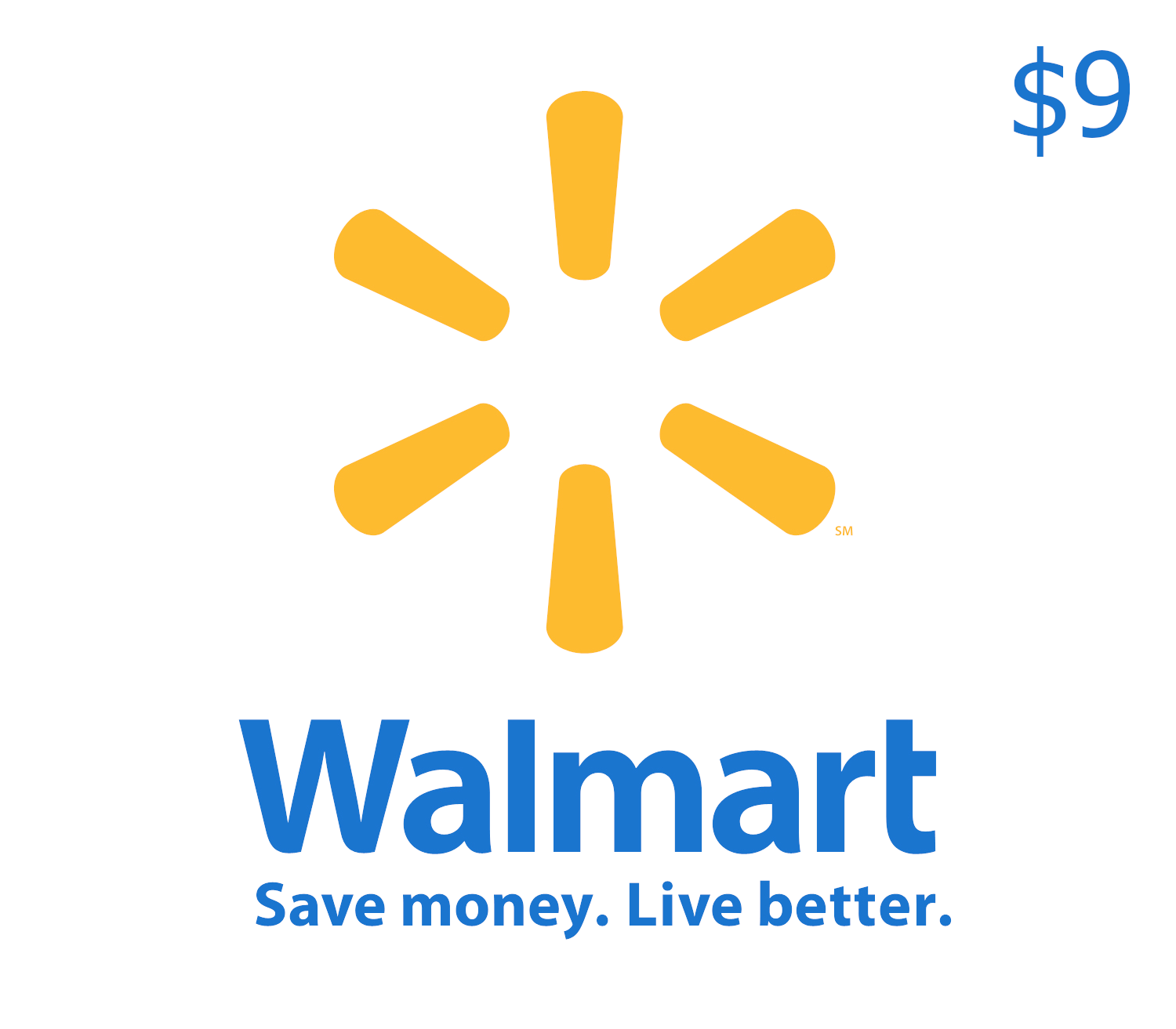 Walmart $9 Gift Card