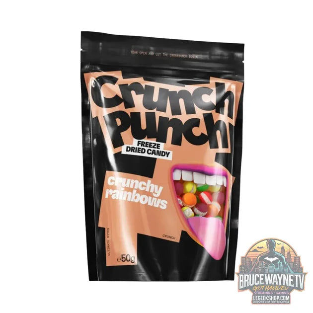 Guide d'achat : Crunch Punch Crunchy Rainbows Bonbons lyophilisés saveur fruits, 50 g (pack de 15)