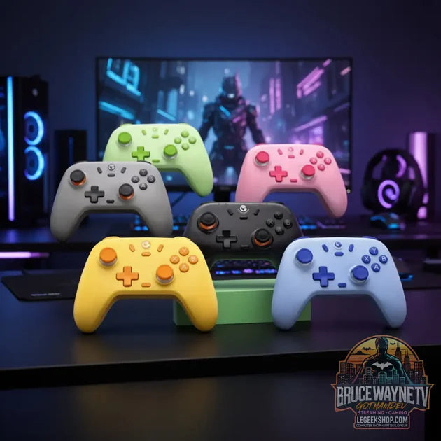 Manette GameSir Nova Lite PC, Switch, Android, iOS - Joysticks à effet Hall, Gâchettes Analogiques, Vibration vs Manette de jeu XGUN Light Gun - Pistolet de tir précis pour Switch/PC/PS4, Bluetooth/USB : quel Manette de jeu choisir ?