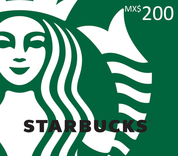 Starbucks MX$200 Gift Card MX