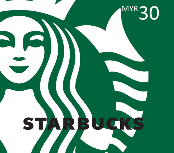 Starbucks 30 MYR Gift Card MY