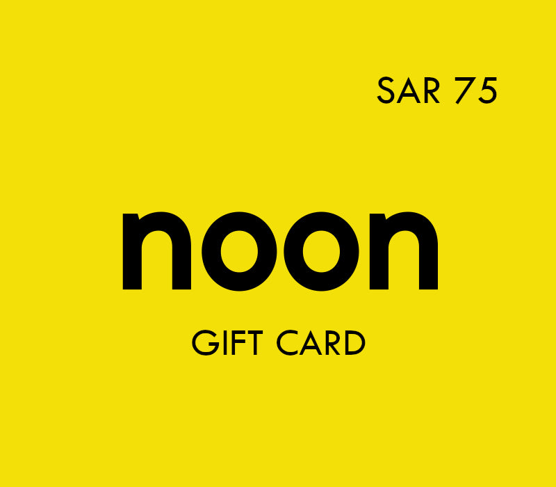 noon SAR 75 Gift Card SA