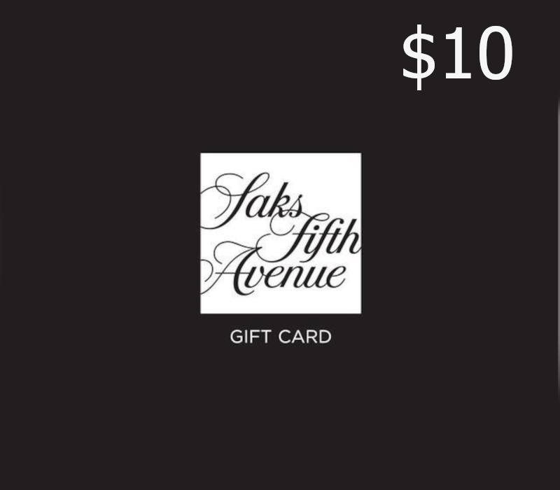 Saks Fifth Avenue $10 Gift Card