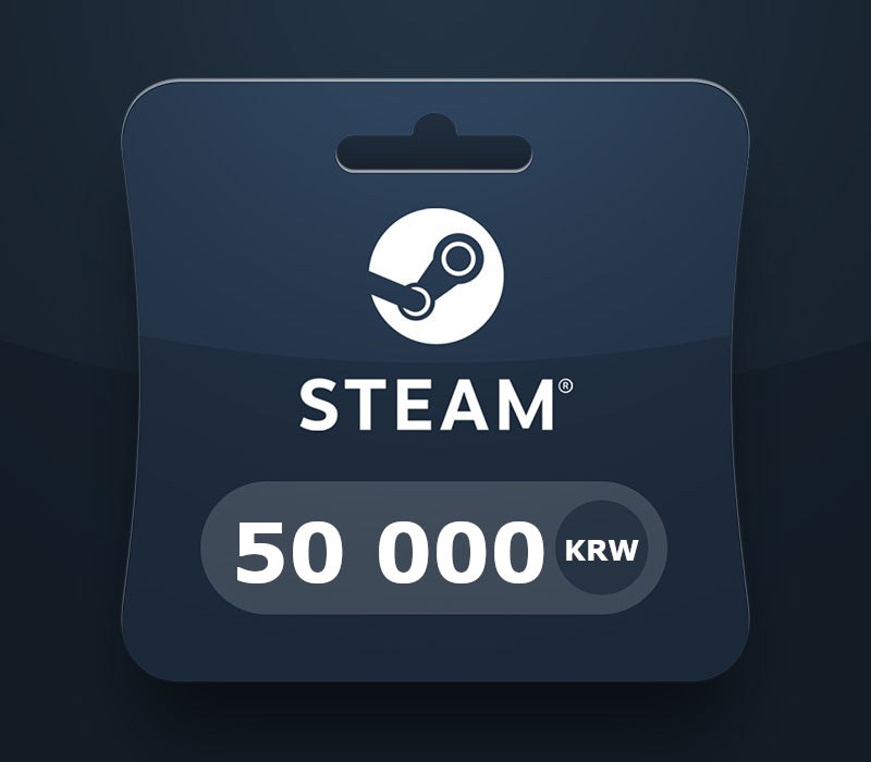 Steam Wallet Card 50000 KRW KR Activation Code