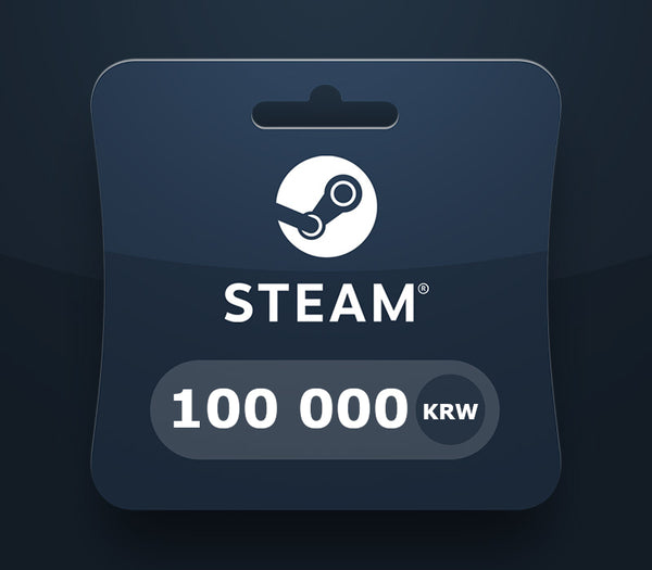 Steam Wallet Card 100000 KRW KR Activation Code