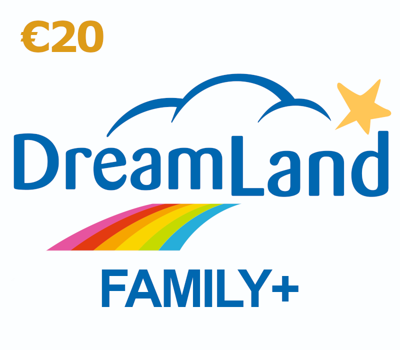DreamLand Family+ EUR 20 Gift Card BE