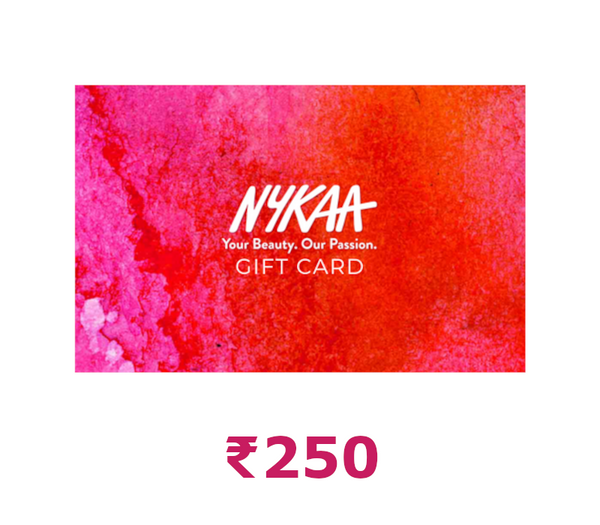 Nykaa ₹250 Gift Card IN