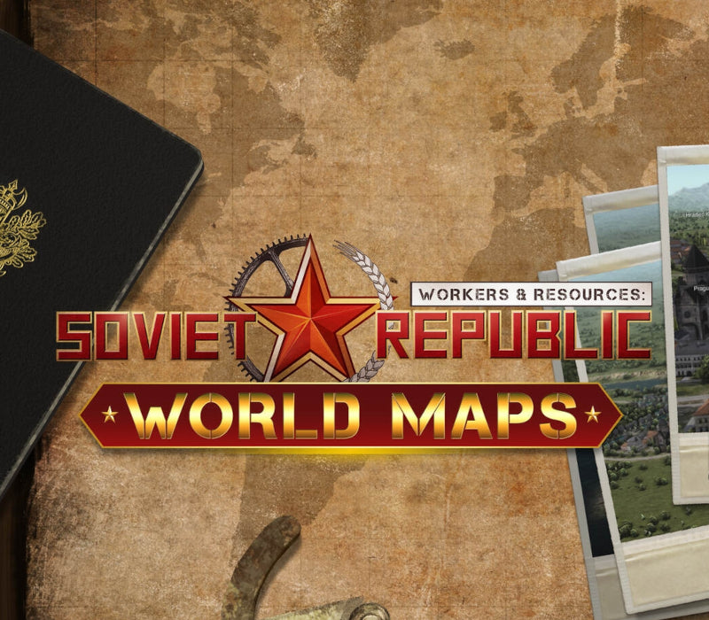 Workers & Resources: Soviet Republic - World Maps DLC