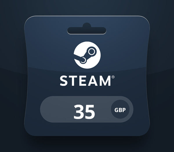 Steam Gift Card £35 UK Activation Code