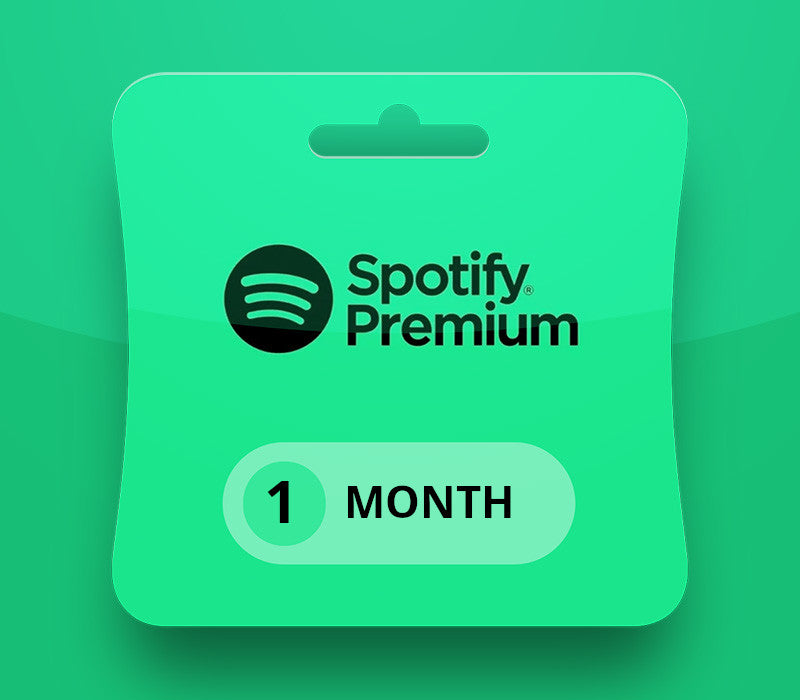 Spotify Premium 1-month Subscription Card BR