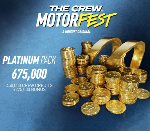 The Crew Motorfest VC Platinum Pack - 675,000 Crew Credits DLC EU XBOX One /