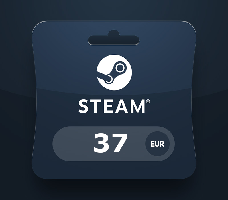Steam Wallet Card €37 EU Activation Code