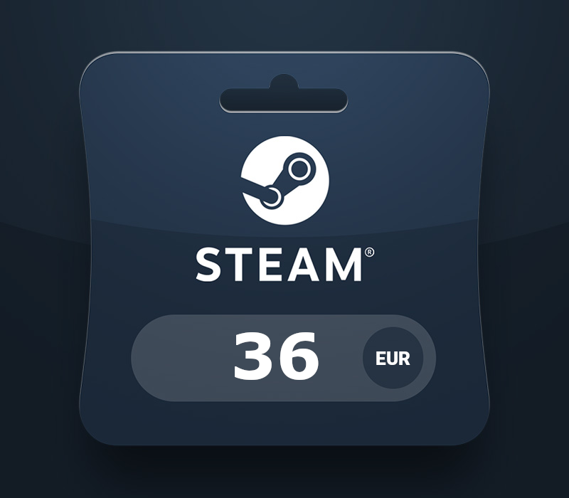 Steam Wallet EUR 36 Gift Card