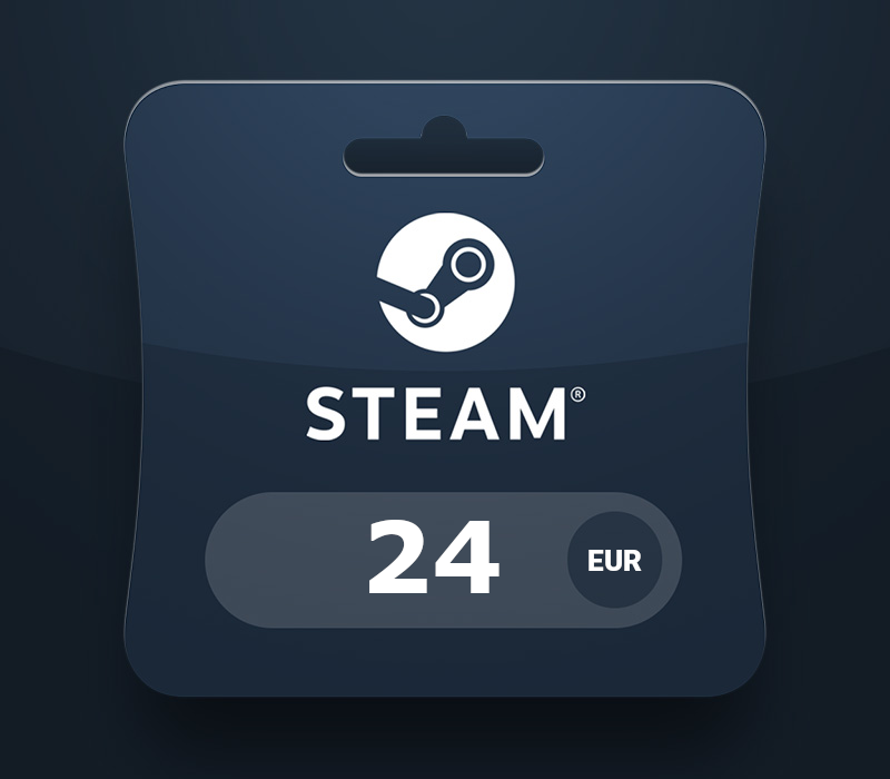 Steam Wallet Card €24 EU Activation Code
