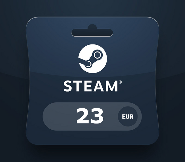 Steam Wallet Card €23 EU Activation Code
