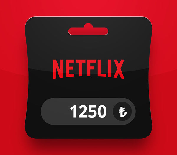 Netflix TRY 1250 Gift Card TR