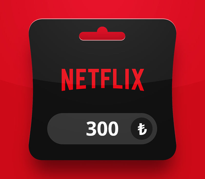 Netflix TRY 300 Gift Card TR