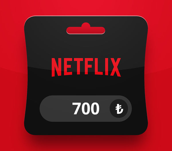 Netflix TRY 700 Gift Card TR