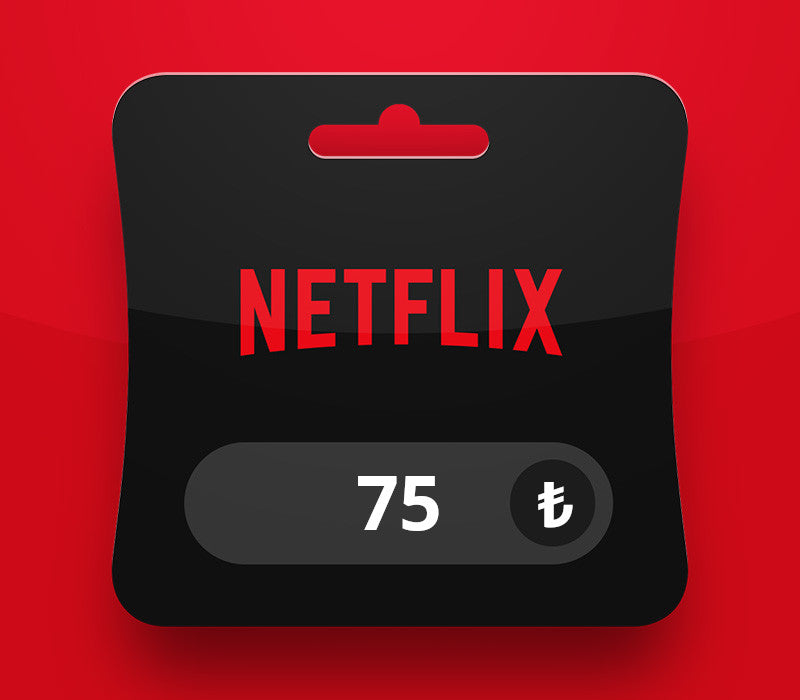 Netflix TRY 75 Gift Card TR