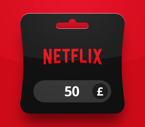 Netflix GBP 50 Gift Card