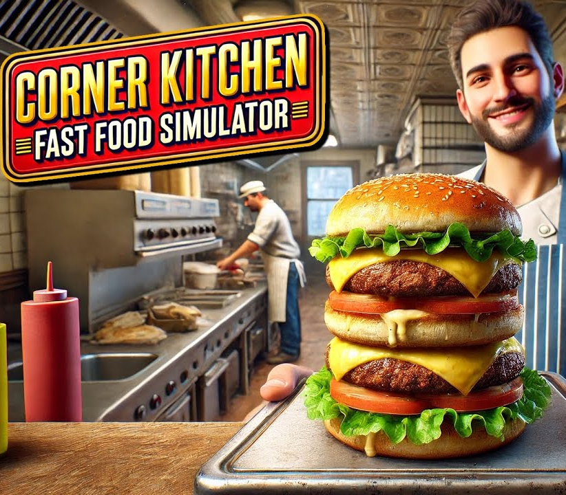 Corner Kitchen Fast Food Simulator