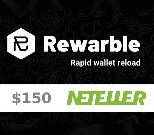 Rewarble Neteller $150 Gift Card