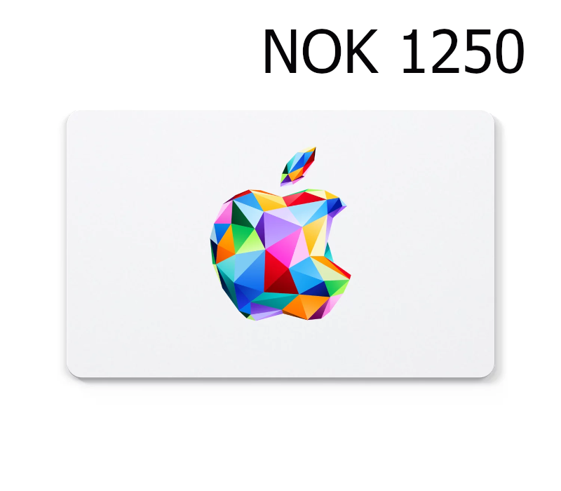 Apple 1250 NOK Gift Card NO