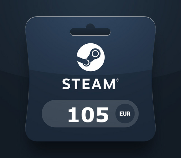 Steam Wallet Card €105 EU Activation Code