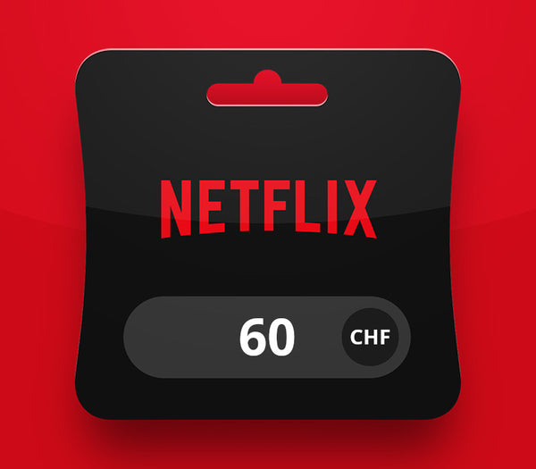 Netflix CHF 60 Gift Card CH