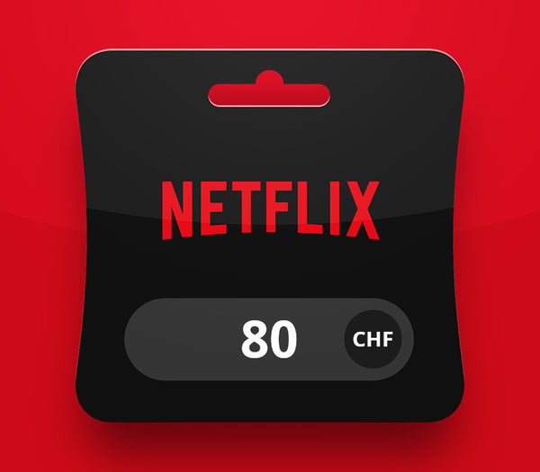 Netflix CHF 80 Gift Card CH