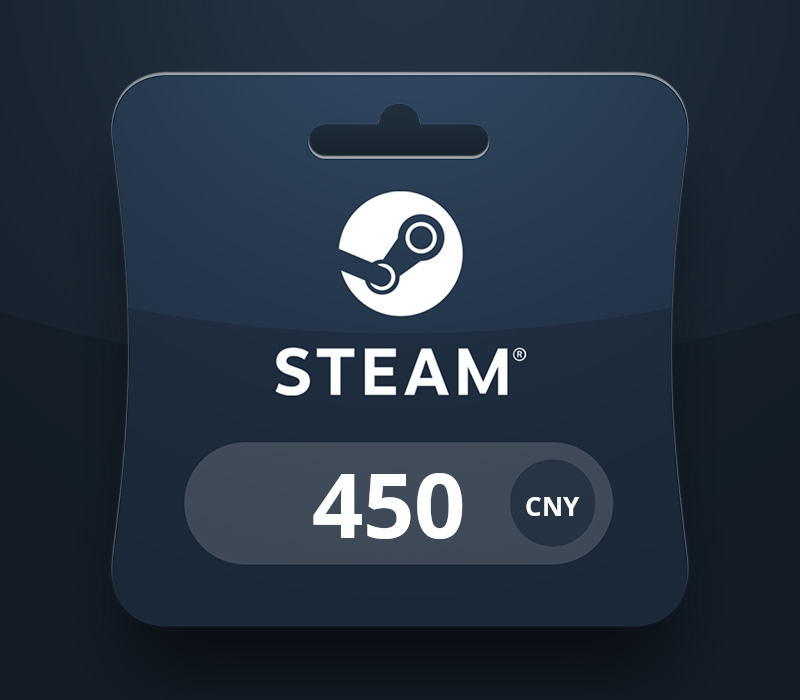 Steam Wallet CNY 450 Gift Card CN