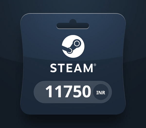 Steam Wallet Card ₹11750 INR Activation Code
