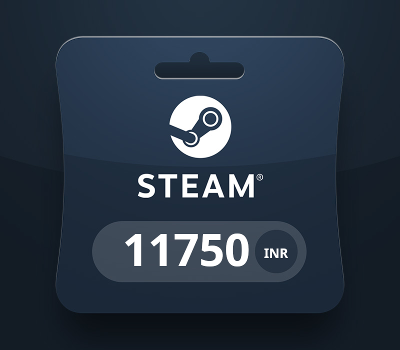 Steam Wallet Card ₹11750 INR Activation Code