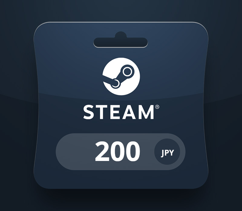 Steam Wallet JPY 200 Gift Card JP