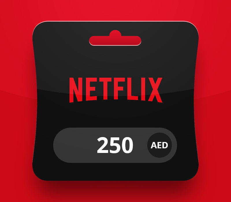 Netflix AED 250 Gift Card AE