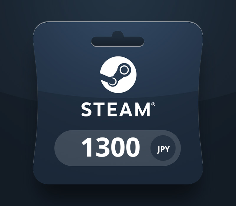 Steam Wallet JPY 1300 Gift Card JP