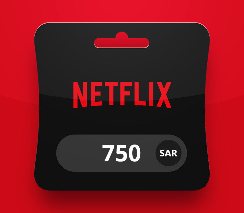 Netflix SAR 750 Gift Card SA