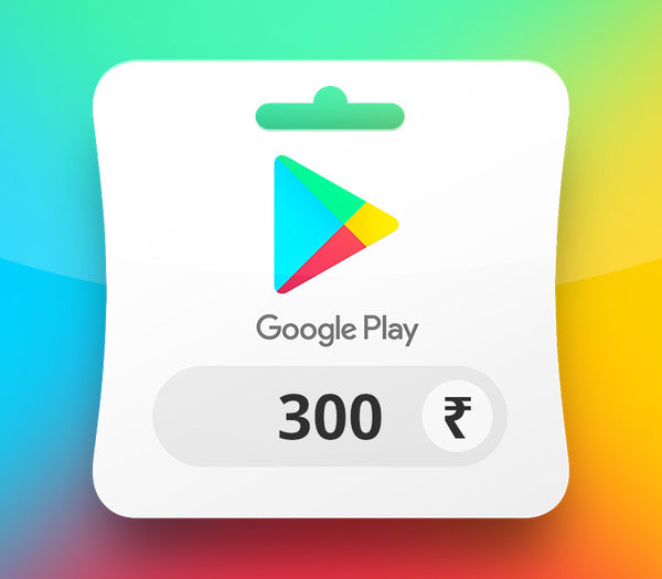 Google Play INR 300 Gift Card IN