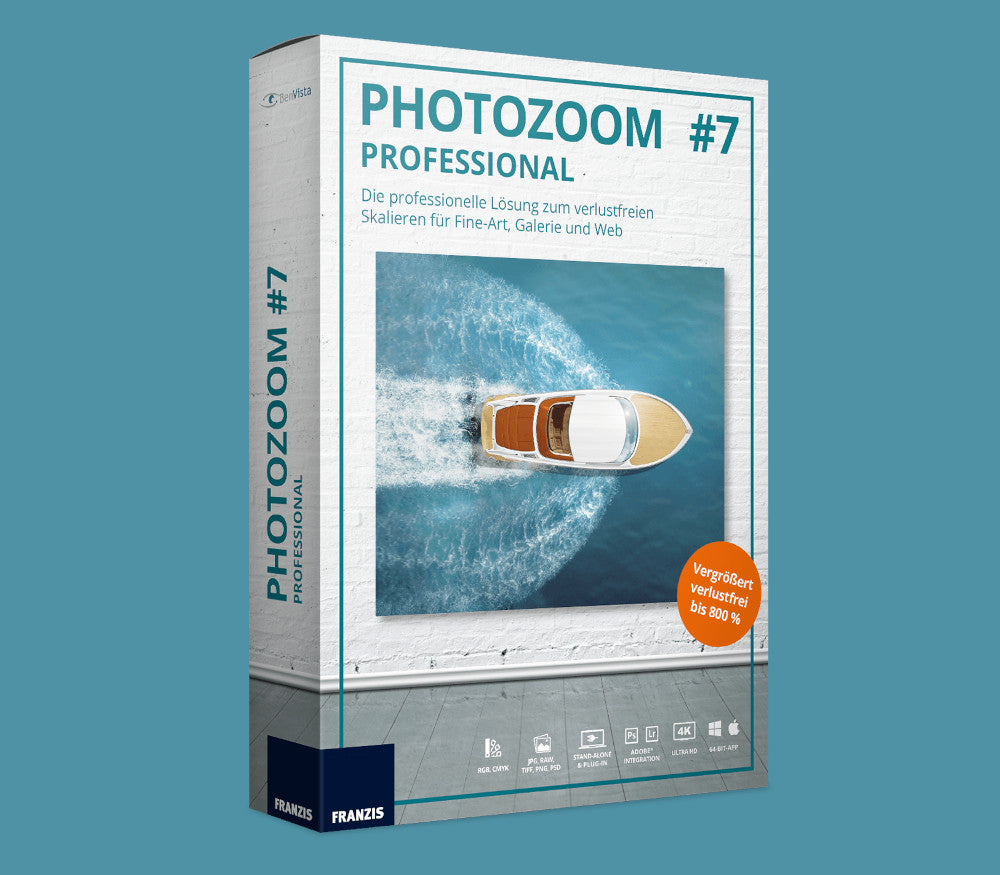 BenVista PhotoZoom Pro 7 CD Key (2 Devices)