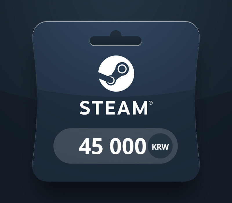 Steam Wallet KRW 45000 Gift Card KR